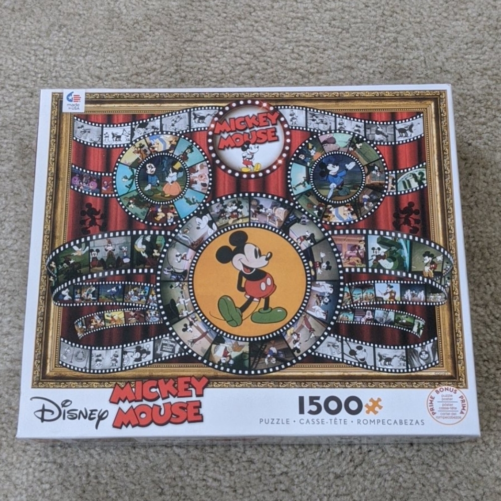 Disney Mickey Mouse 1500 Piece Puzzle